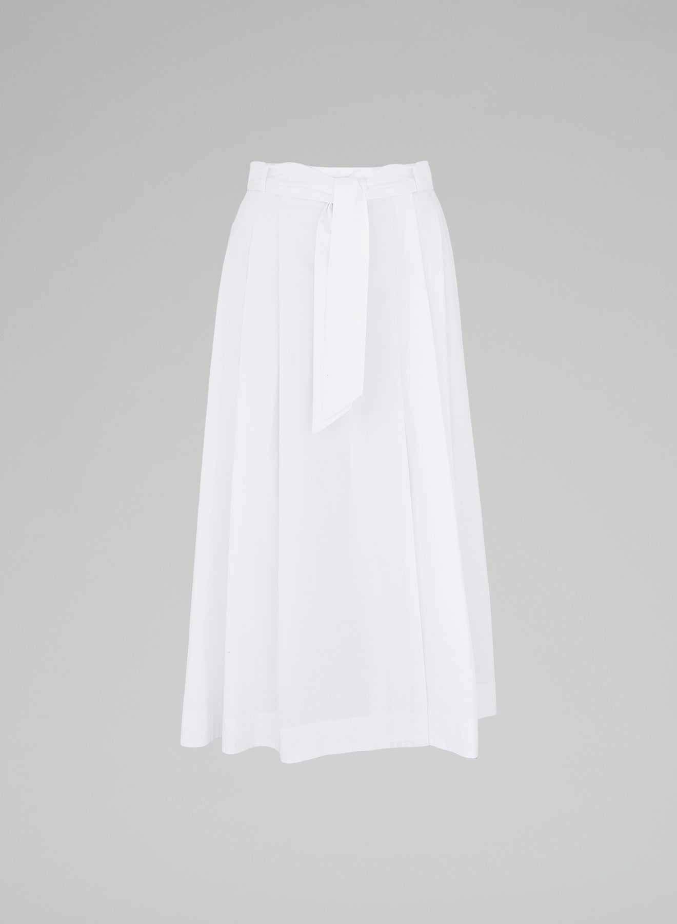 LIGHTWEIGHT POPLIN COTTON SKIRT