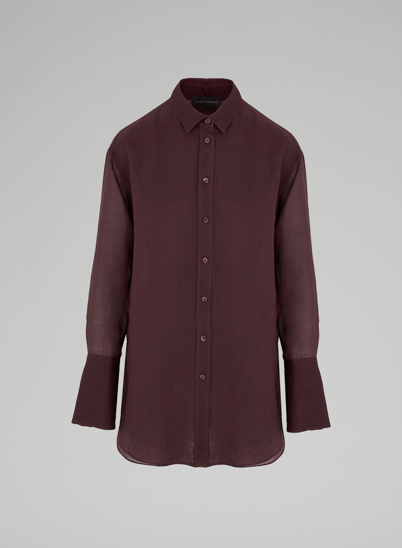 MAXI CAMICIA IN RAMIE