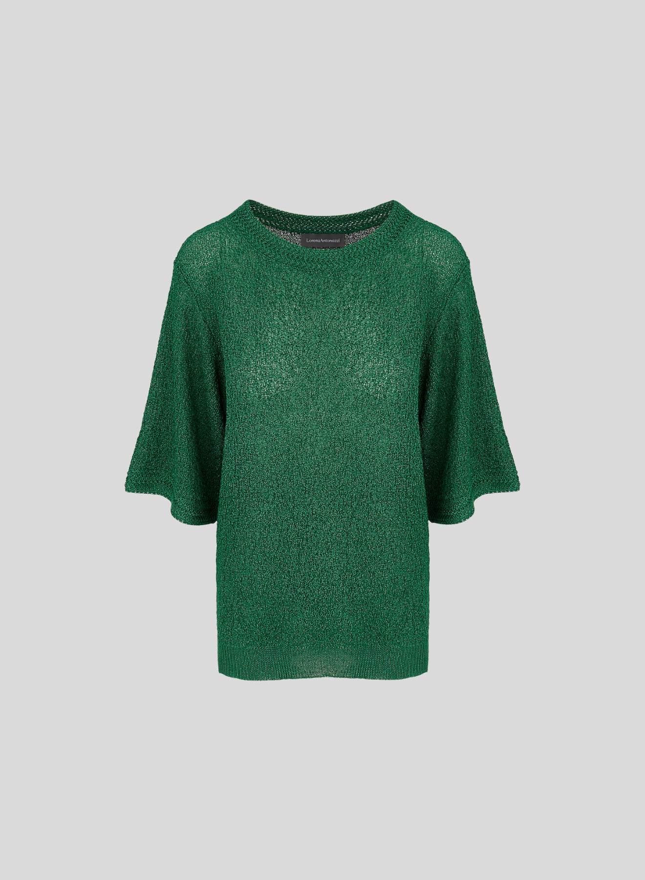 MAGLIA IN PUNTO MOSSO IN MISTO VISCOSA