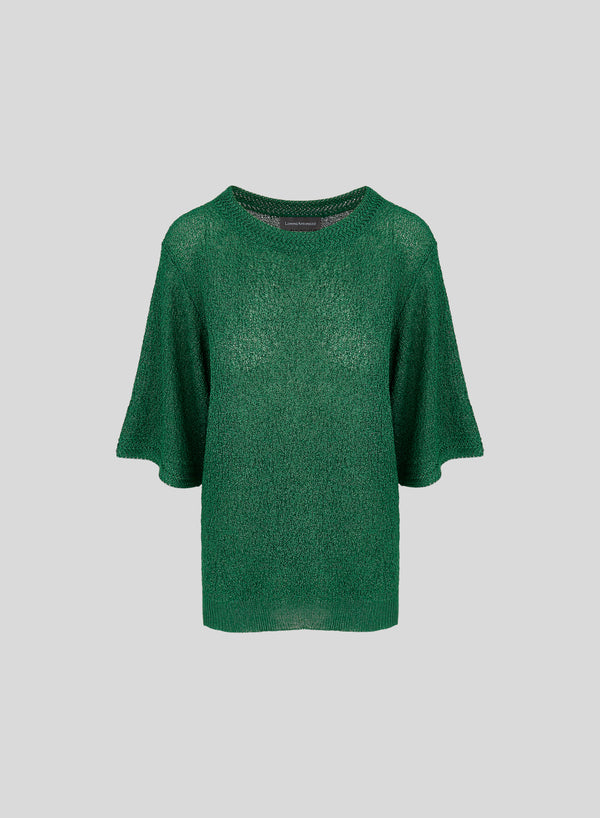 MAGLIA IN PUNTO MOSSO IN MISTO VISCOSA