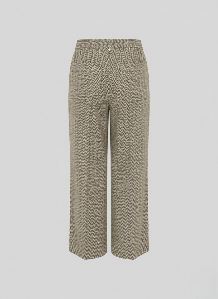 PANTALONI SARTORIALI IN RESCA DI LINO