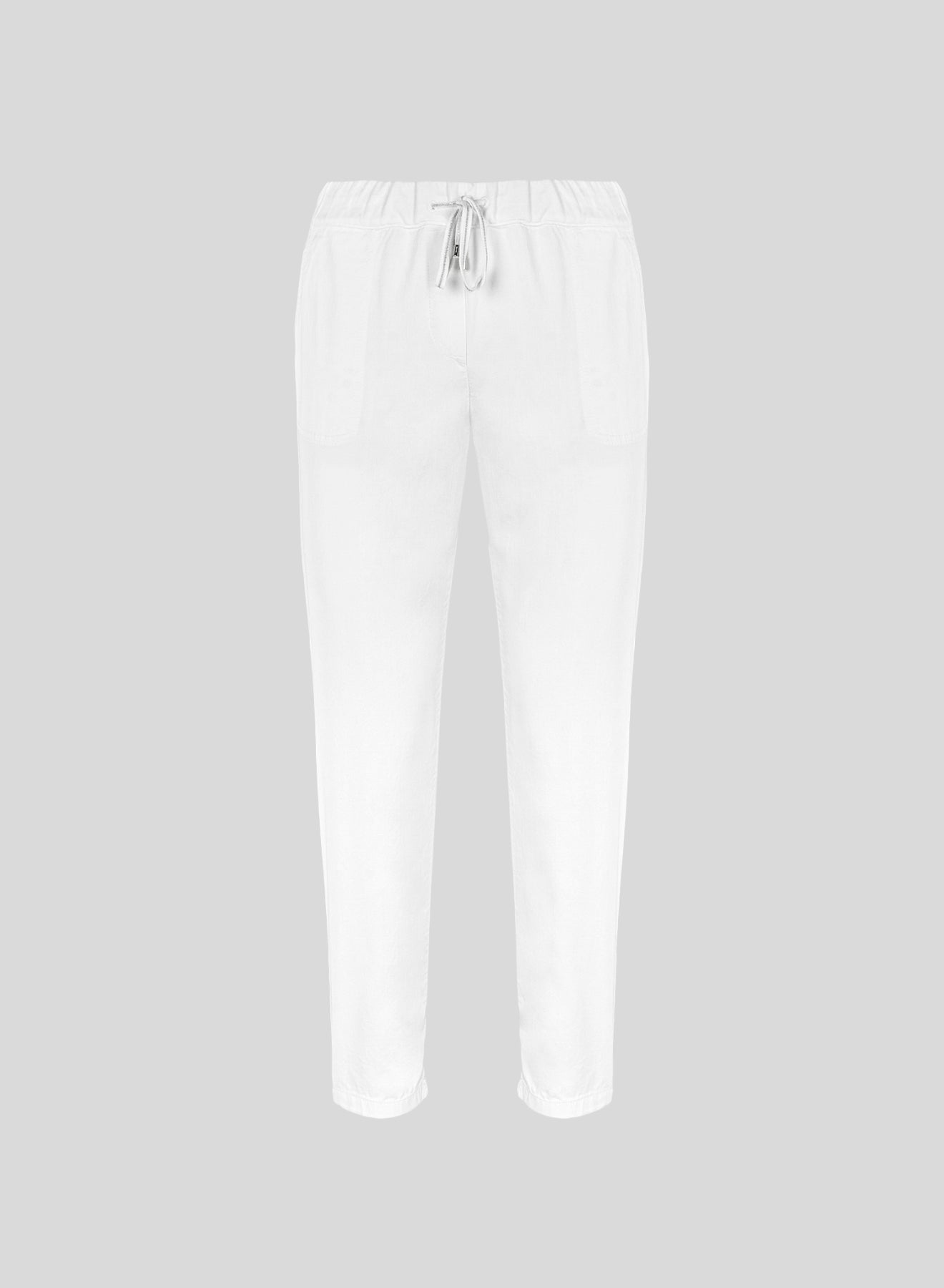 JOGGERS IN LINO E VISCOSA STRETCH