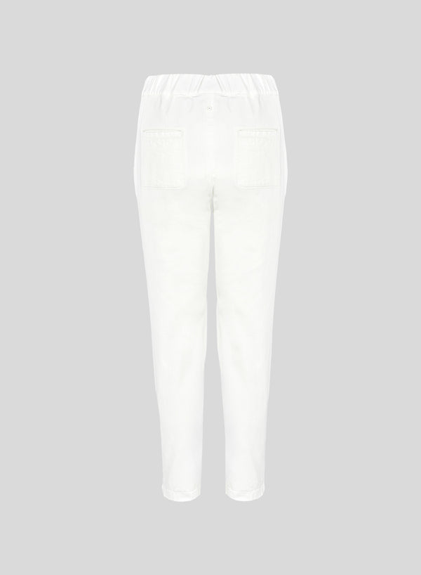 JOGGERS IN LINO E VISCOSA STRETCH