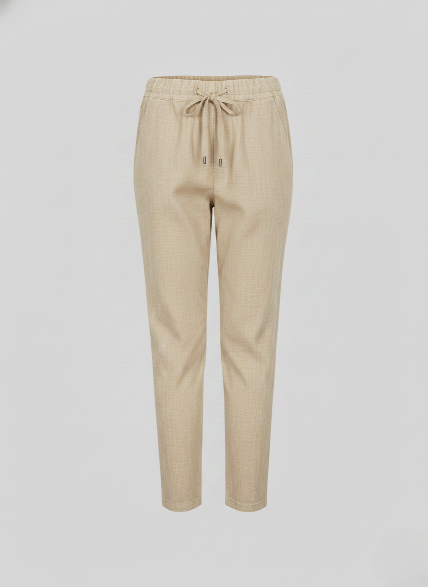 JOGGERS IN LINO E VISCOSA STRETCH