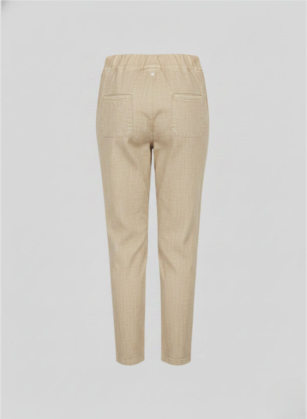 JOGGERS IN LINO E VISCOSA STRETCH