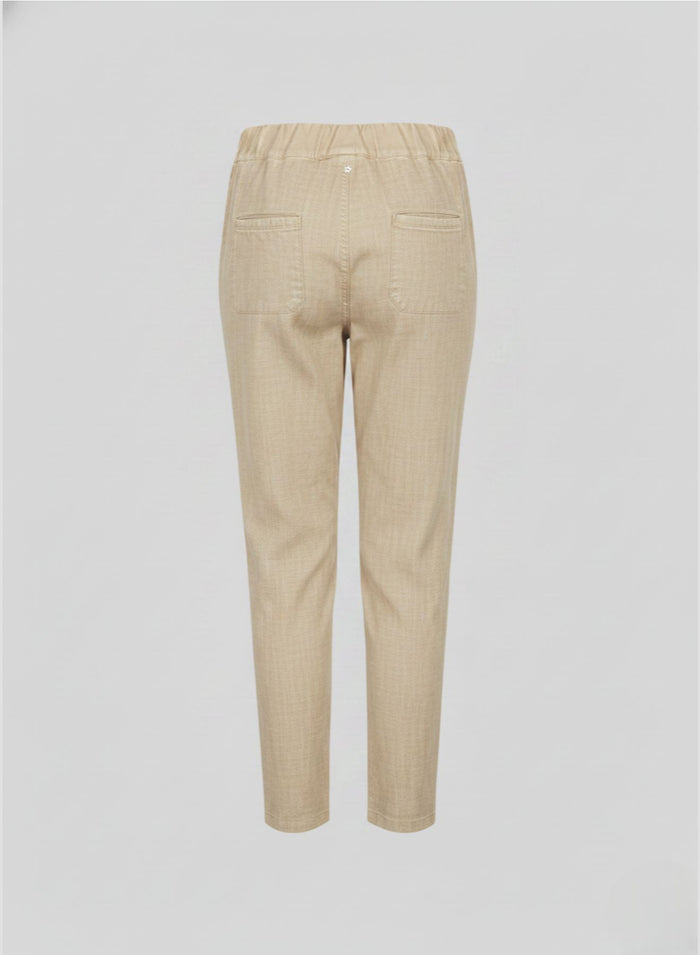 JOGGERS IN LINO E VISCOSA STRETCH