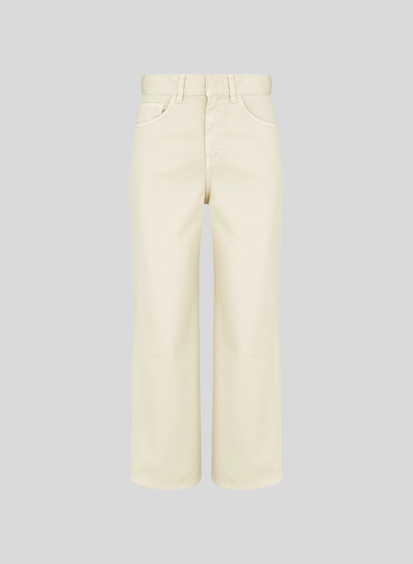 STRAIGHT-LEG LIGHTWEIGHT DENIM PANTS