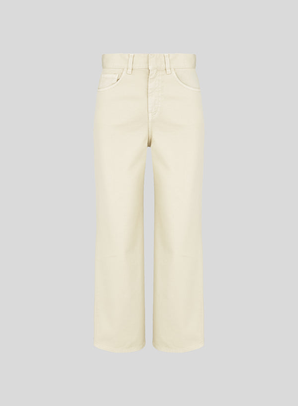 STRAIGHT-LEG LIGHTWEIGHT DENIM PANTS
