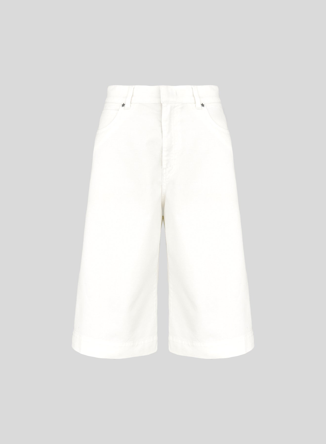 LIGHTWEIGHT DENIM BERMUDA SHORTS
