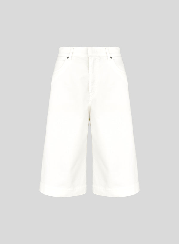 LIGHTWEIGHT DENIM BERMUDA SHORTS