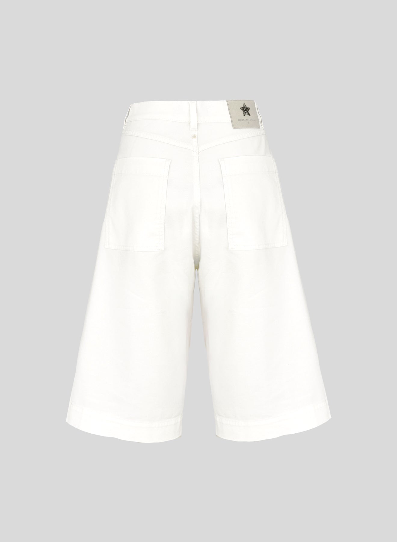 LIGHTWEIGHT DENIM BERMUDA SHORTS