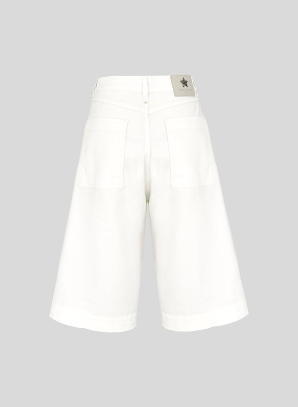 LIGHTWEIGHT DENIM BERMUDA SHORTS