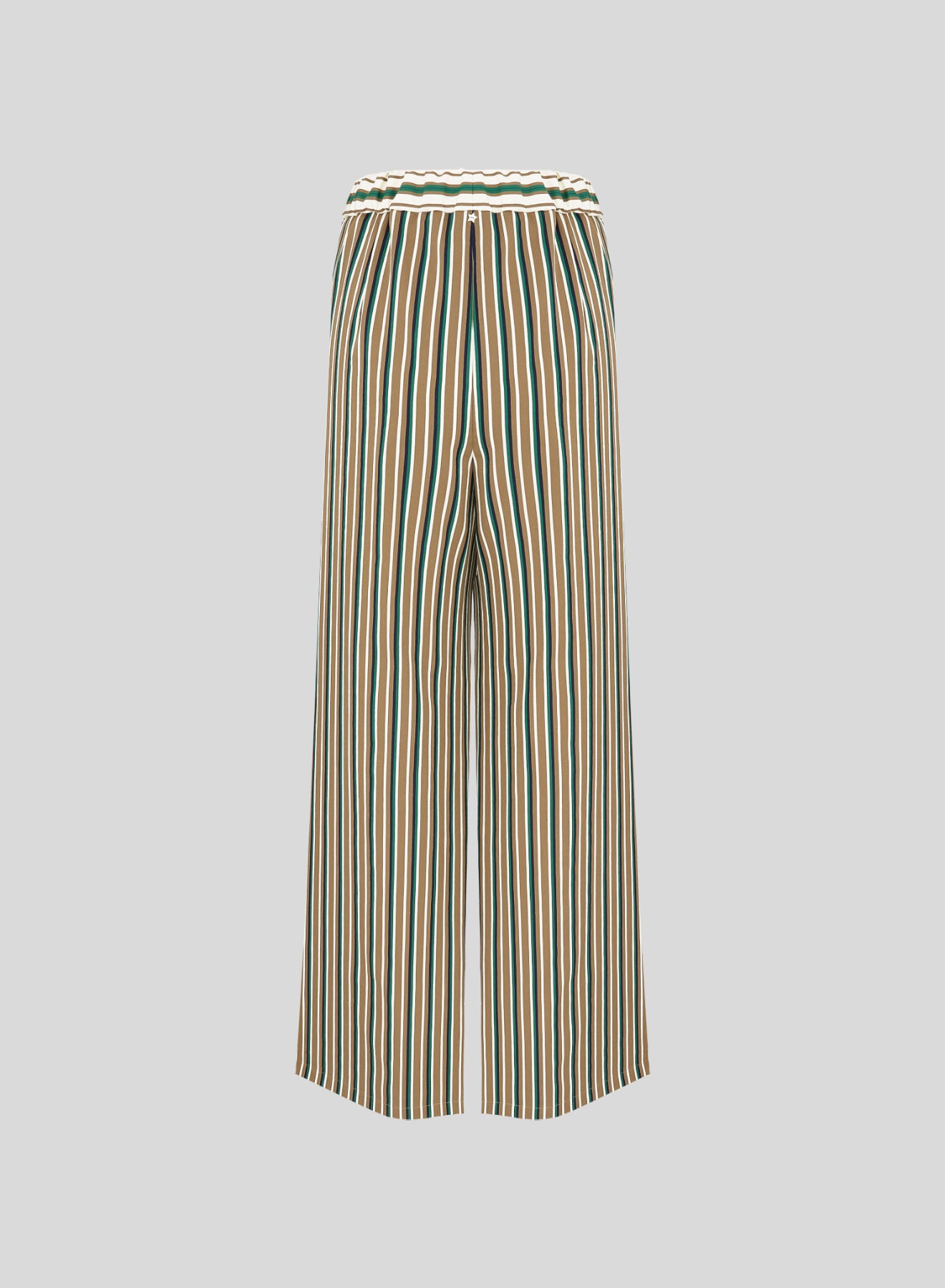 PANTALONI IN COTONE A RIGHE
