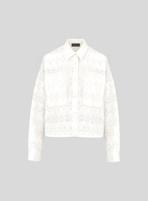 CAMICIA IN FIL COUPE DI LINO