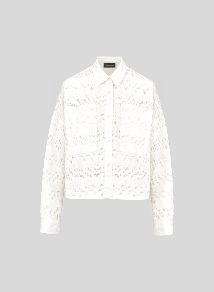 LINEN FIL COUPE SHIRT