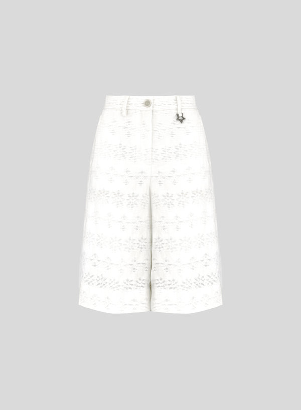 LINEN FIL COUPÉ TAILORED SHORTS