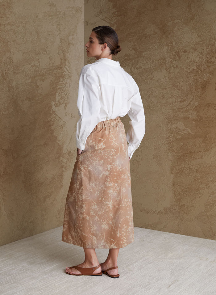 CLASSIC COTTON AND LINEN FIL COUPE SHIRT