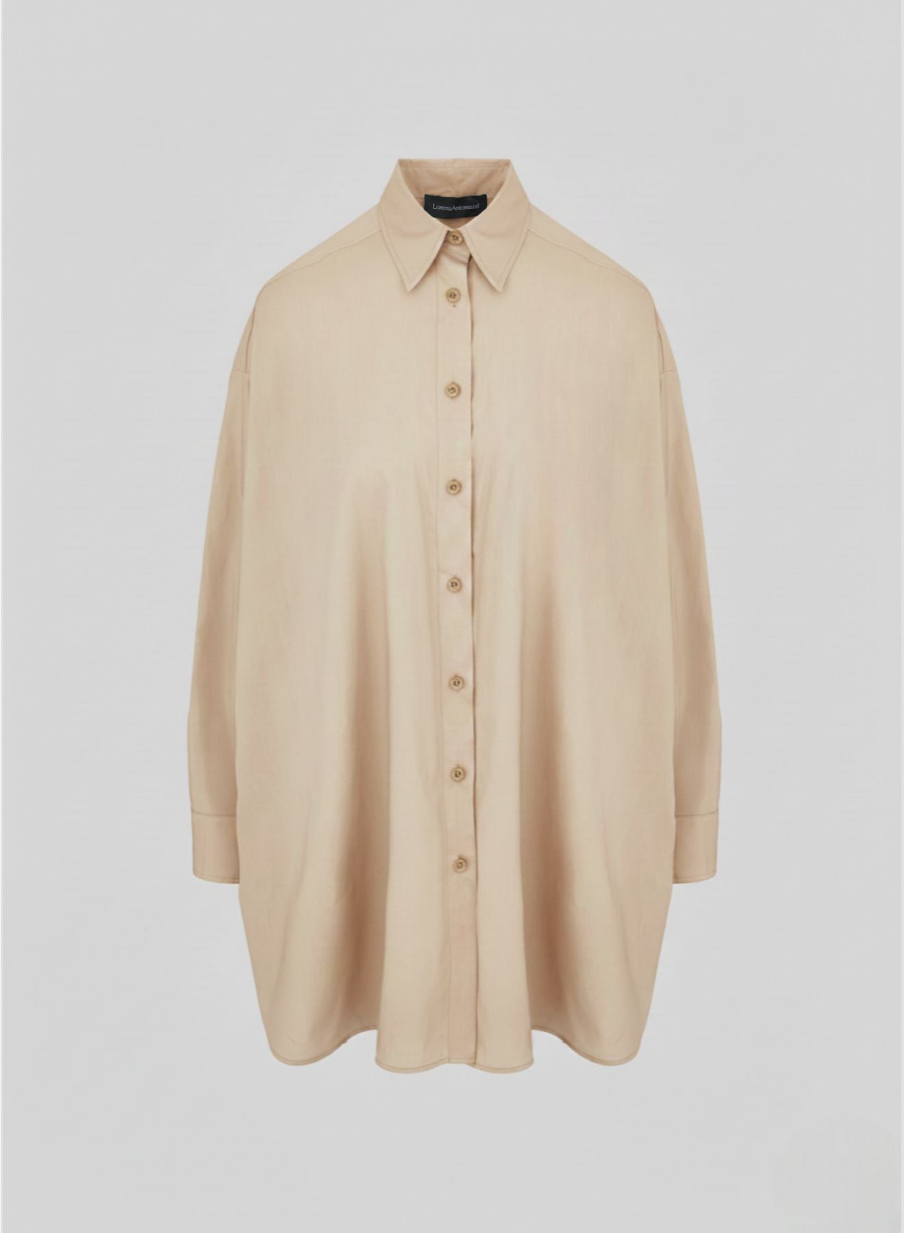LIGHT COTTON POPLIN OVERSIZE SHIRT