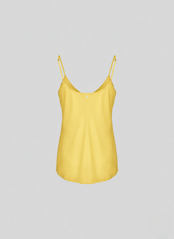 SILK BLEND TWILL CAMISOLE TOP