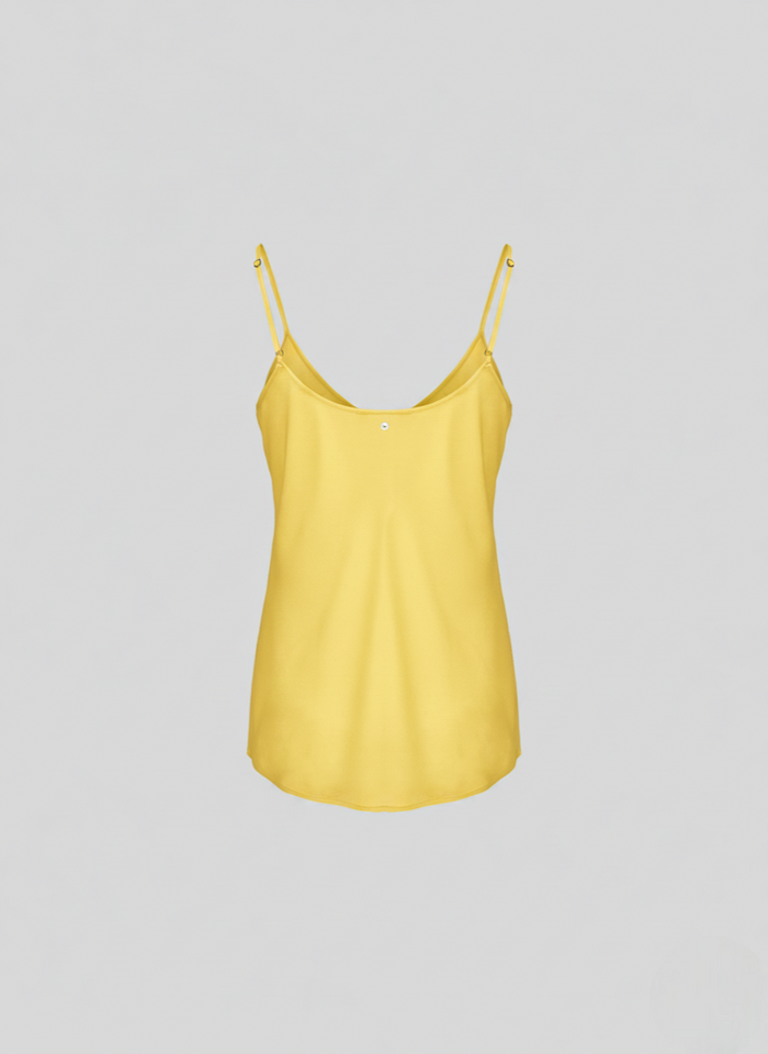 SILK BLEND TWILL CAMISOLE TOP