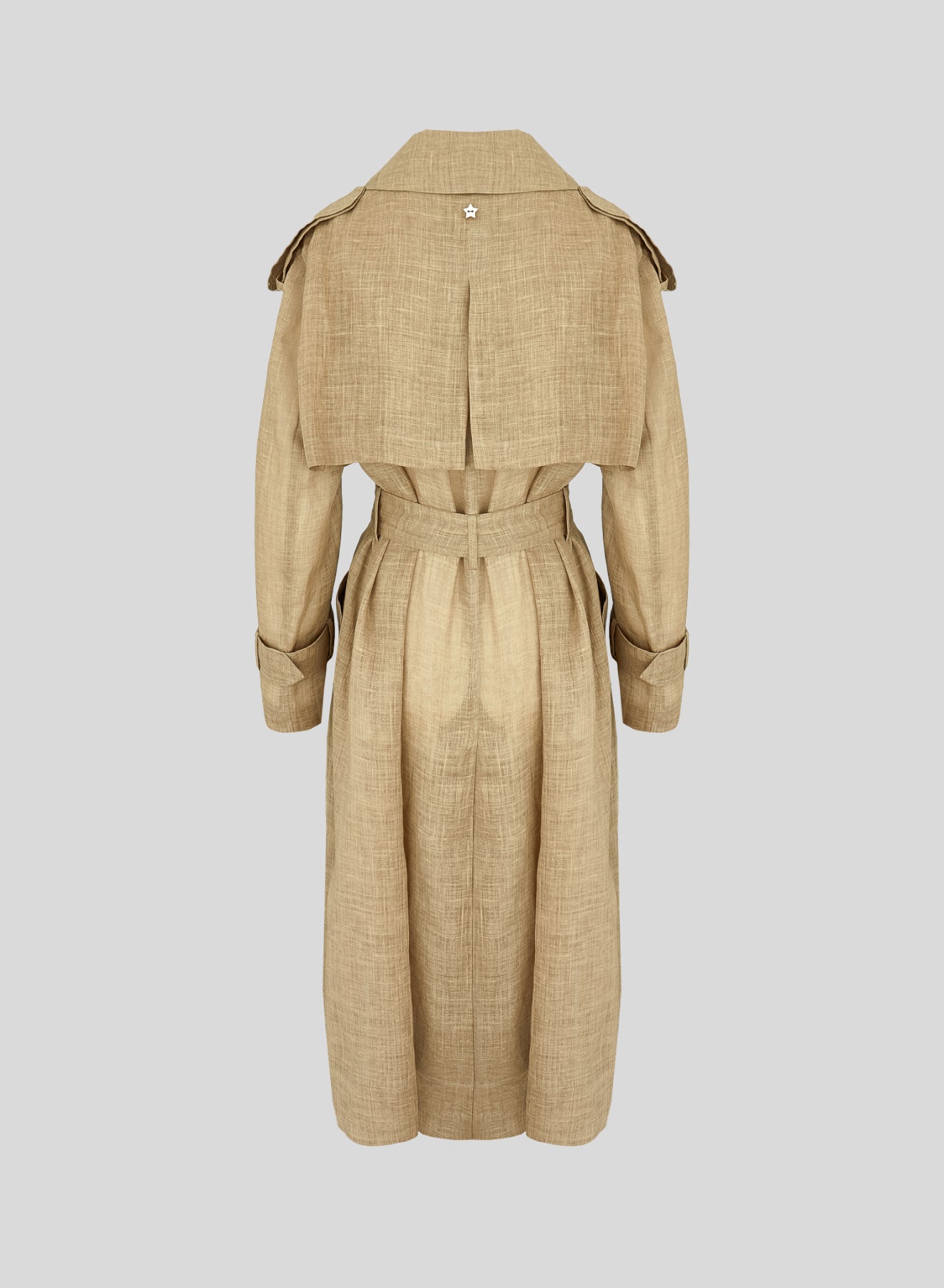 RAMIE TWILL TRENCH