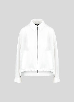 CABAN IN TWILL DI RAMIE