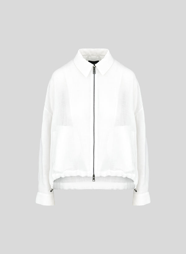 CABAN IN TWILL DI RAMIE