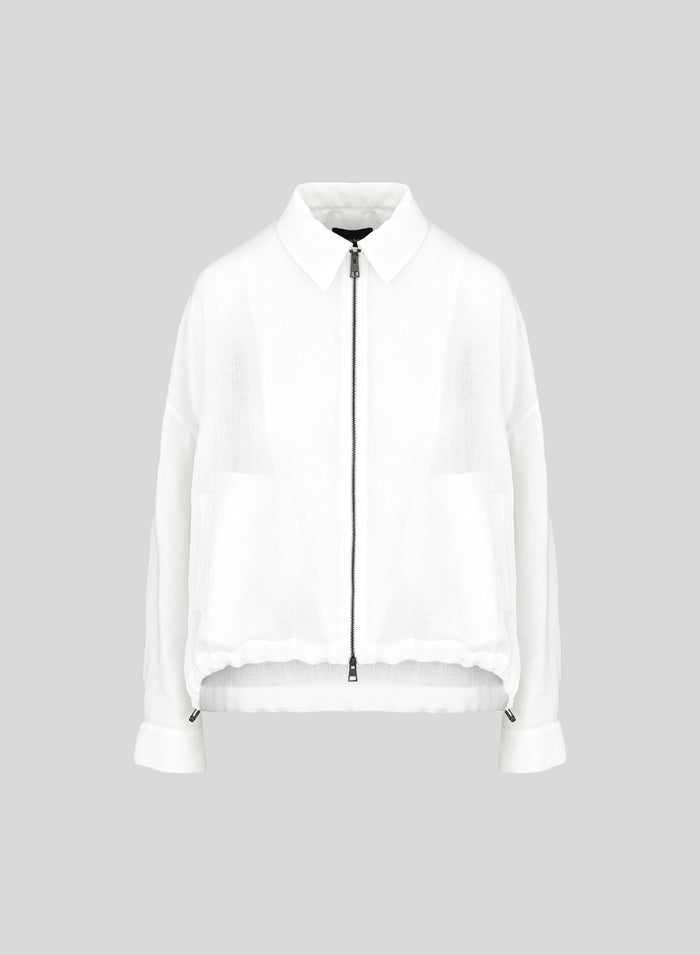 RAMIE TWILL CABAN