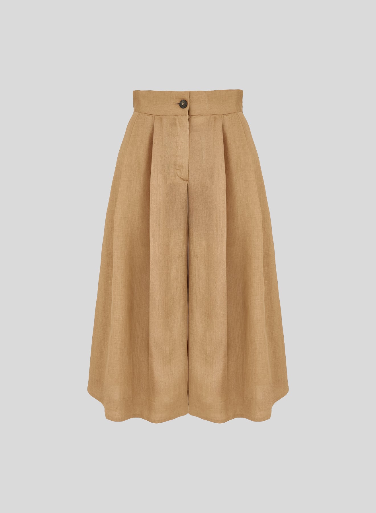 BERMUDA OVERSIZE IN TWILL DI RAMIE