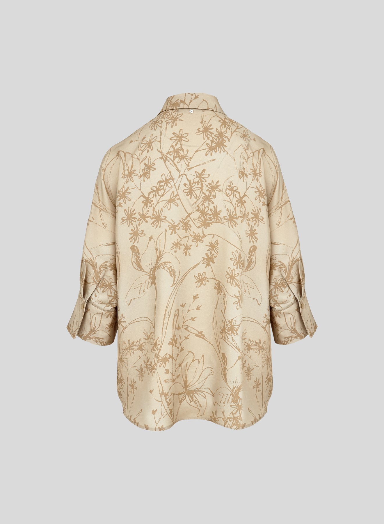 SILK BLOUSE WITH FLORAL PRINT