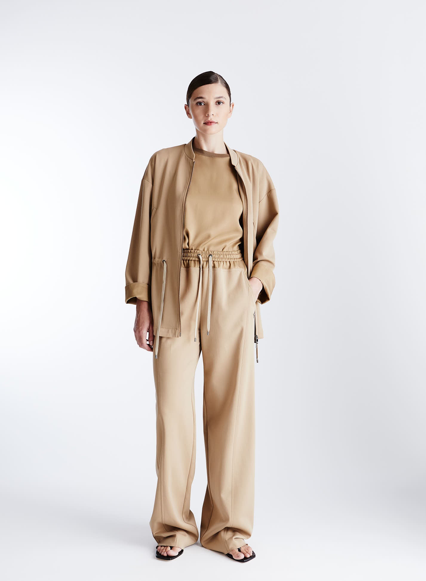 LIGHT COTTON JERSEY SWEATPANTS