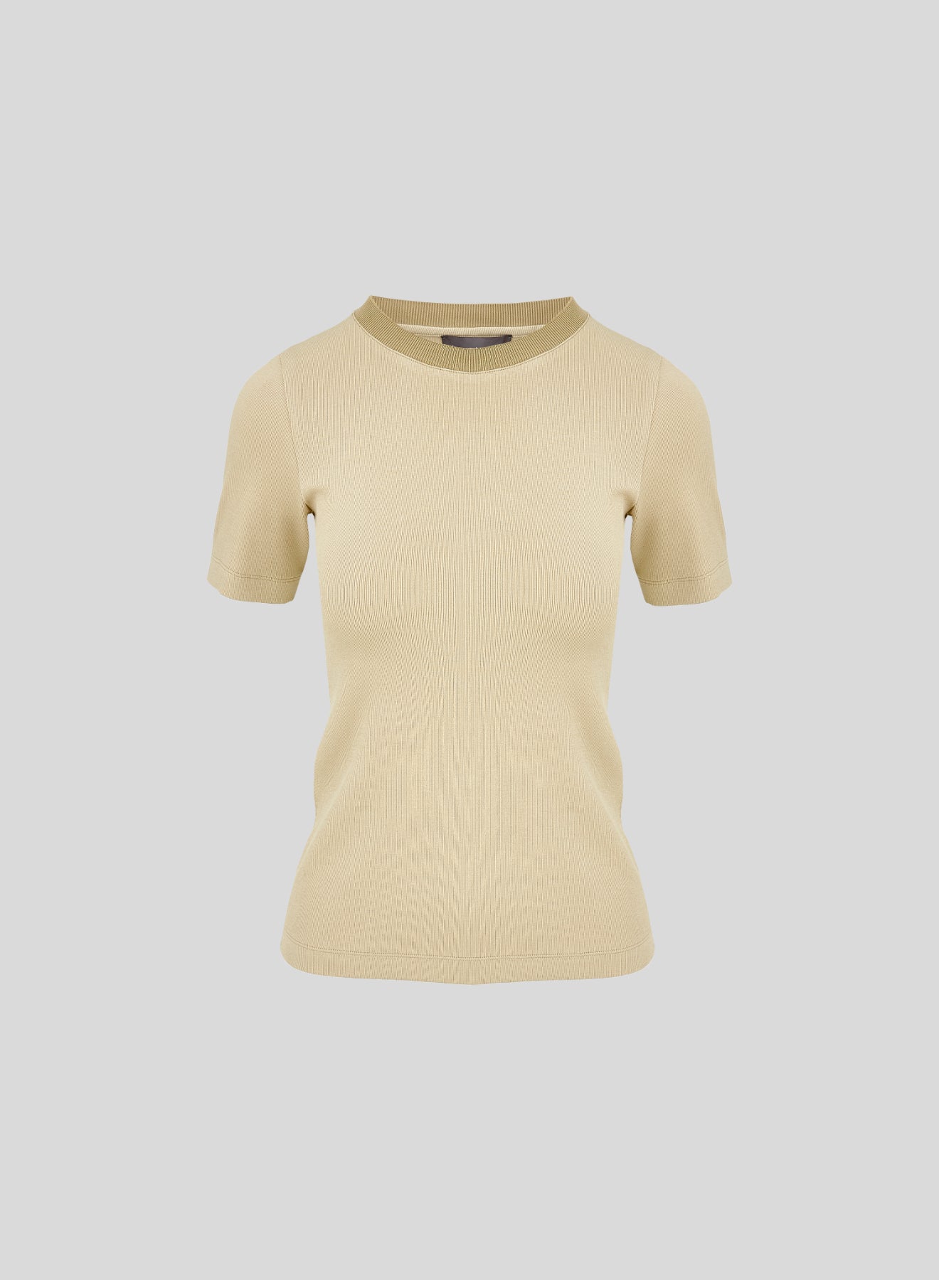 T-SHIRT IN JERSEY DI COTONE CON INSERTI IN PIZZO