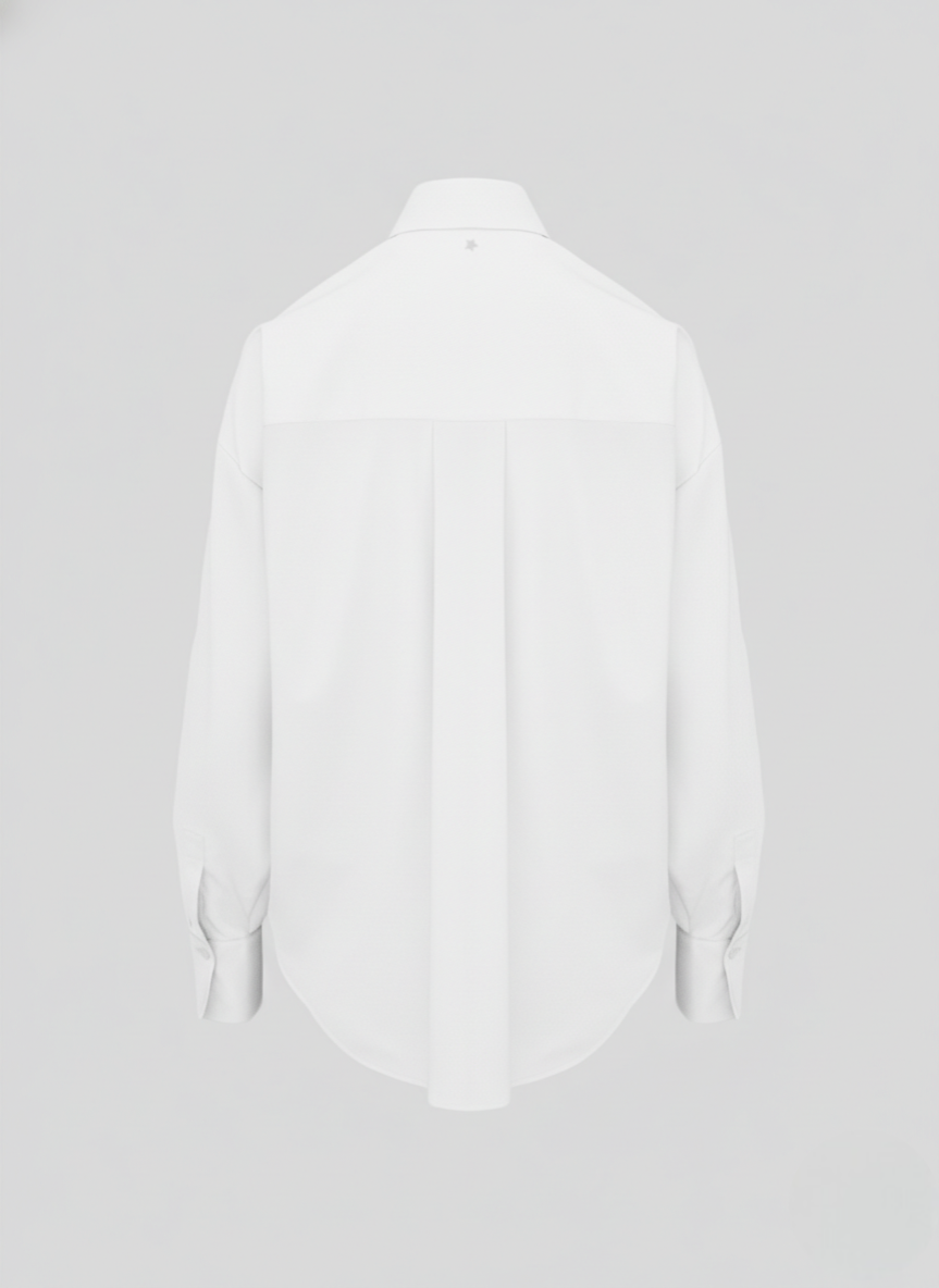 SILK BLEND TWILL CLASSIC SHIRT