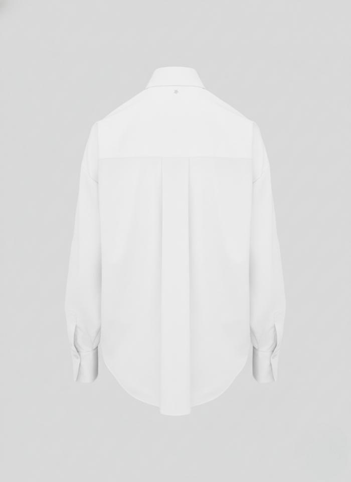 SILK BLEND TWILL CLASSIC SHIRT