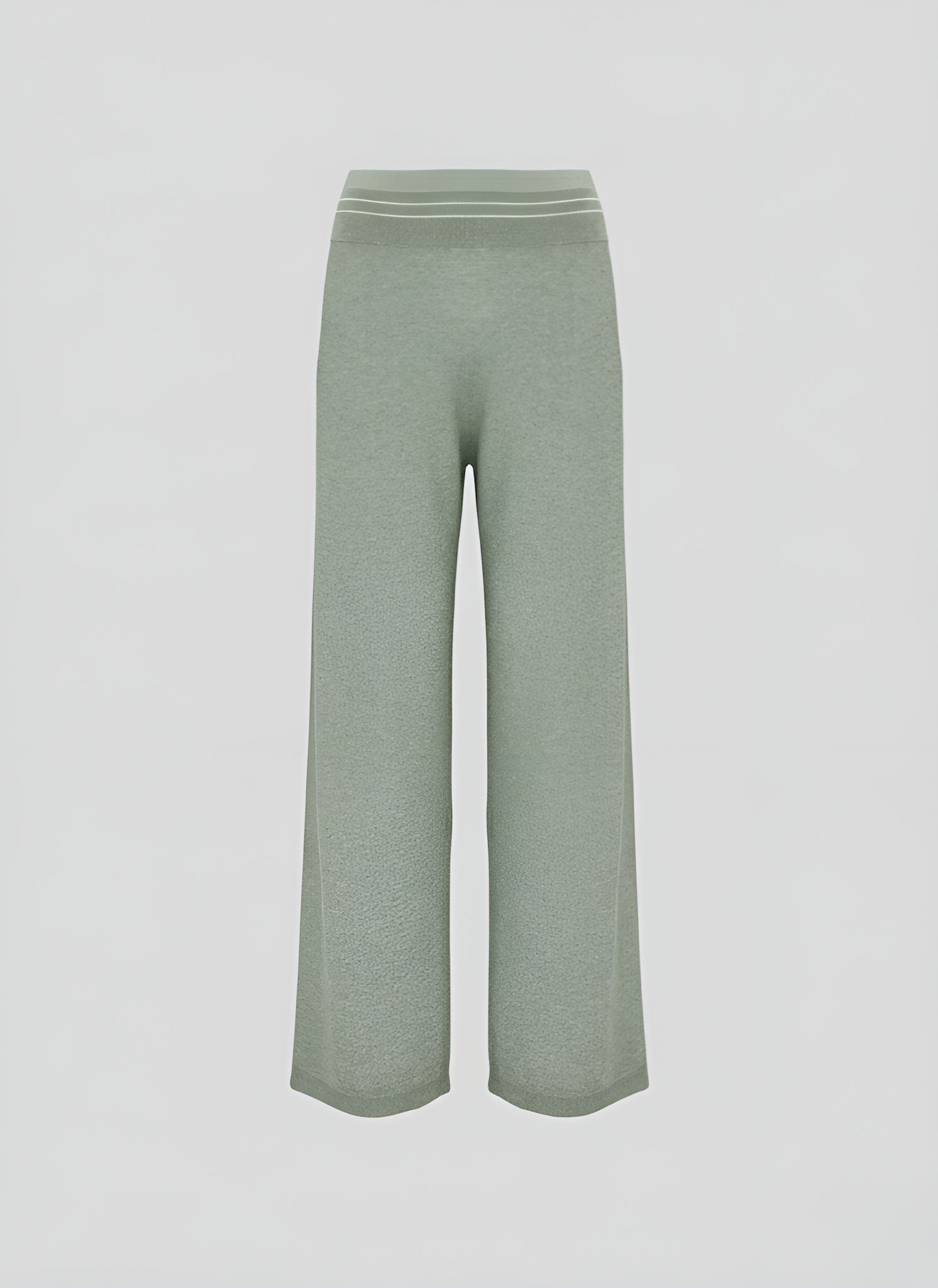 PANTALONI IN PUNTO RISO IN MISTO VISCOSA