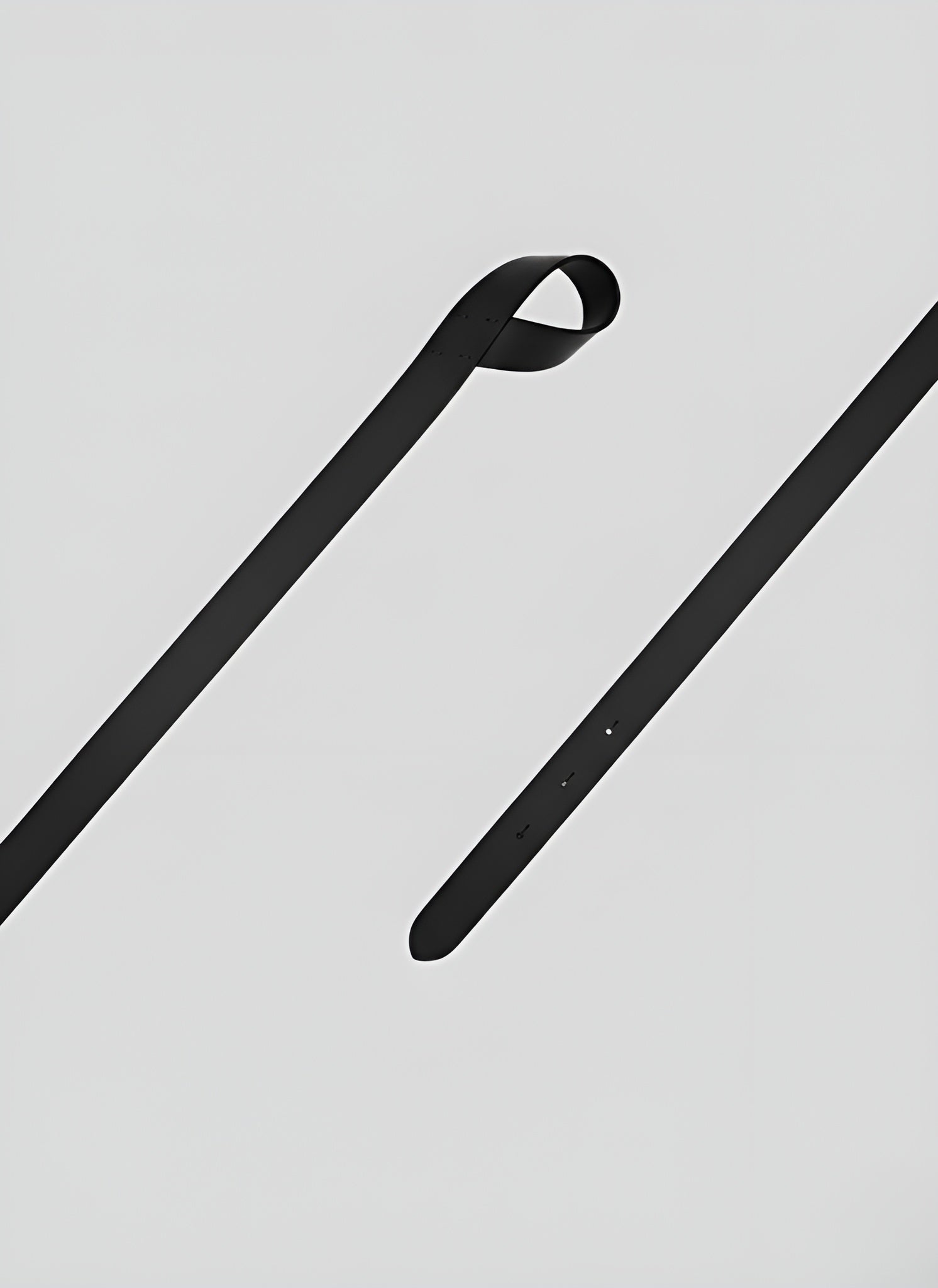 CINTURA IN PELLE CON CHIUSURA AD ANELLO