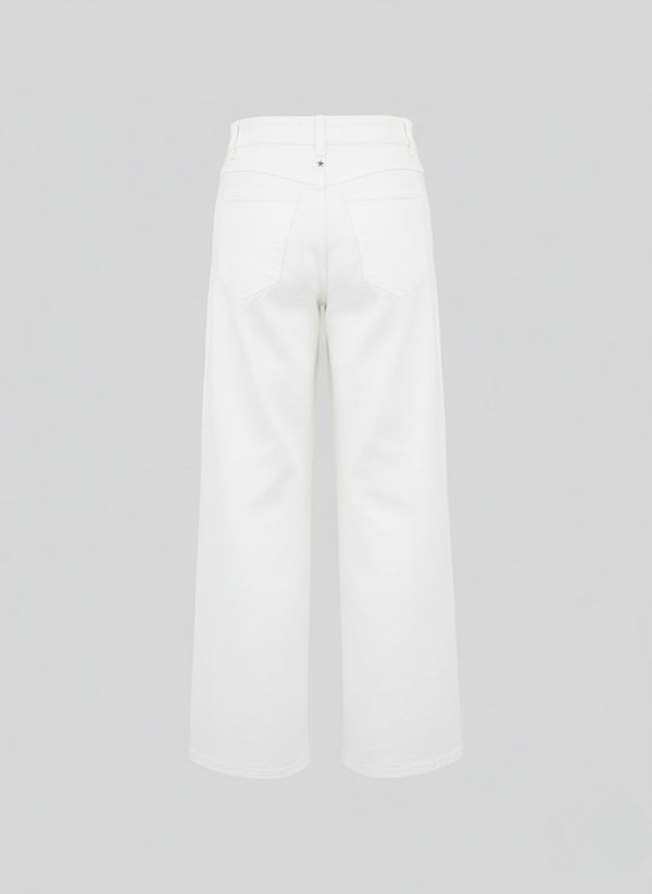 WIDE LEG DENIM PANTS