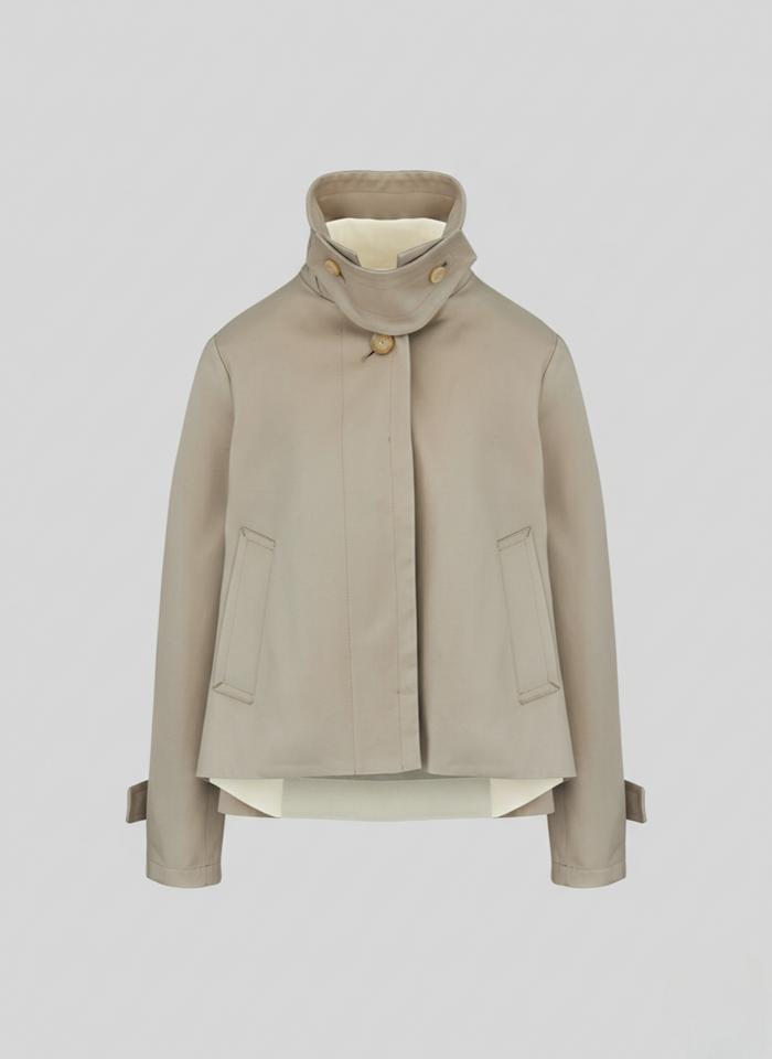 STRETCH COTTON CANVAS CABAN