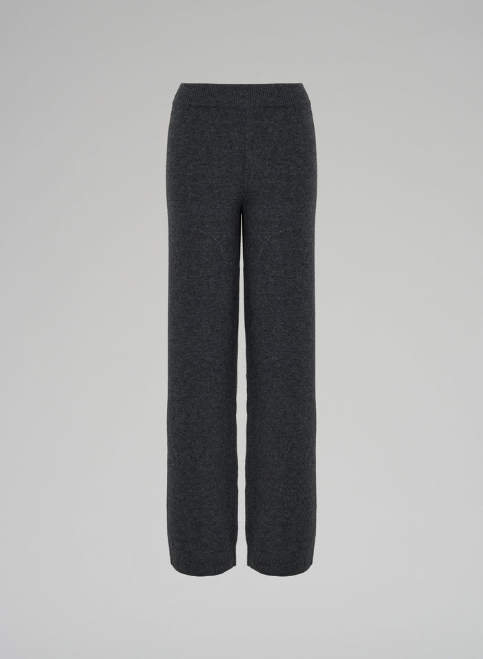 PANTALONI IN LANA E CASHMERE