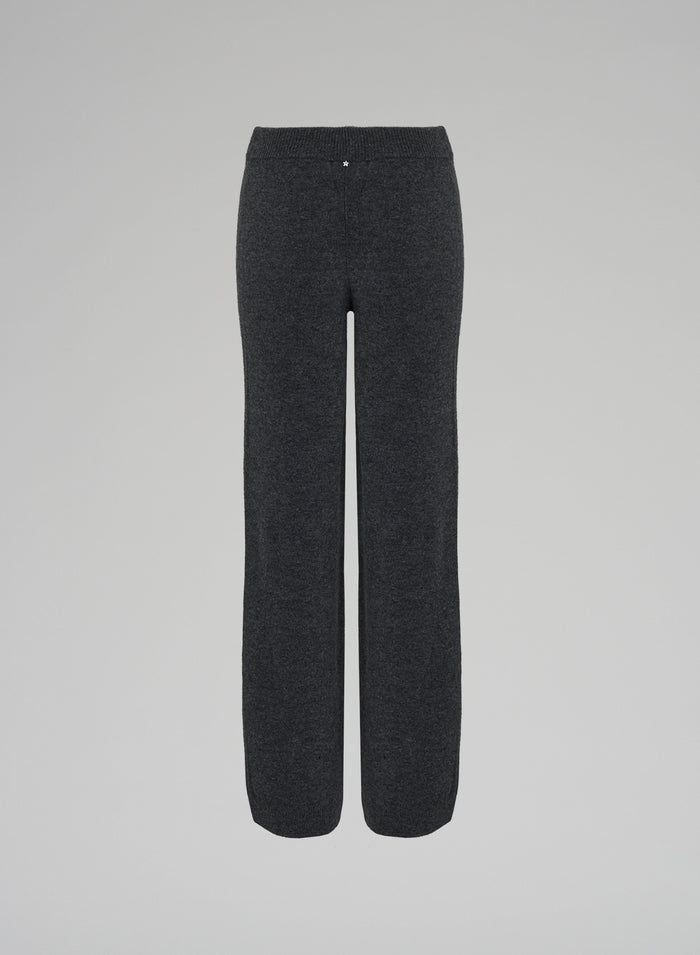 PANTALONI IN LANA E CASHMERE