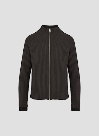 WOOL, CASHMERE AND SILK SWEATSHIRT