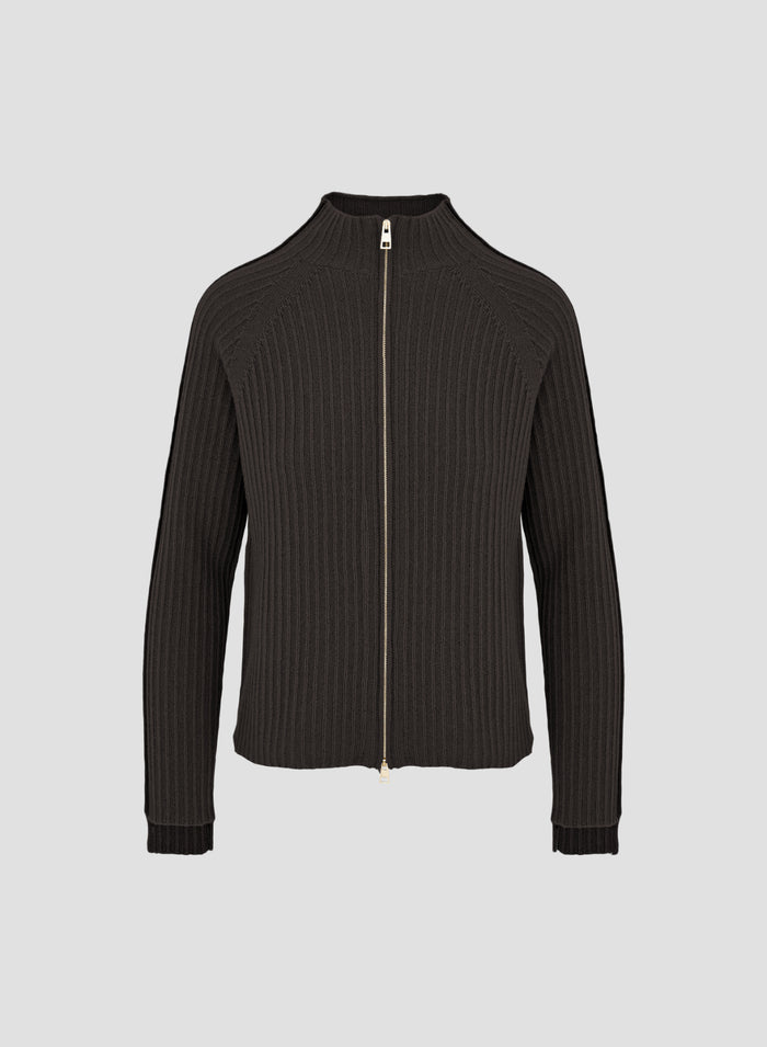 WOOL, CASHMERE AND SILK SWEATSHIRT