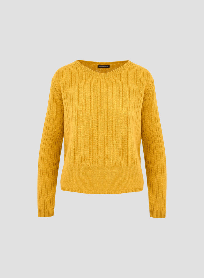 BOATNECK CASHMERE SWEATER