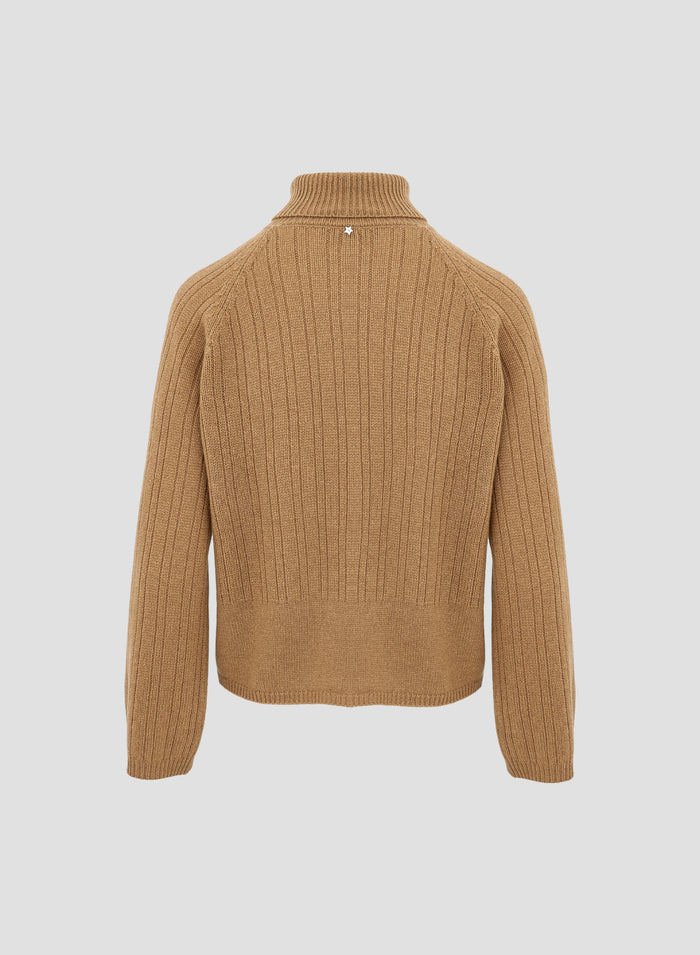 CASHMERE TURTLENECK SWEATER