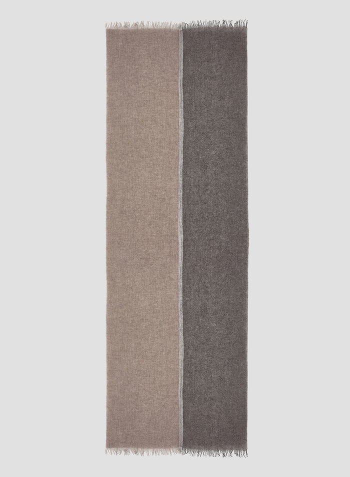 BICOLOR VIRGIN WOOL SCARF