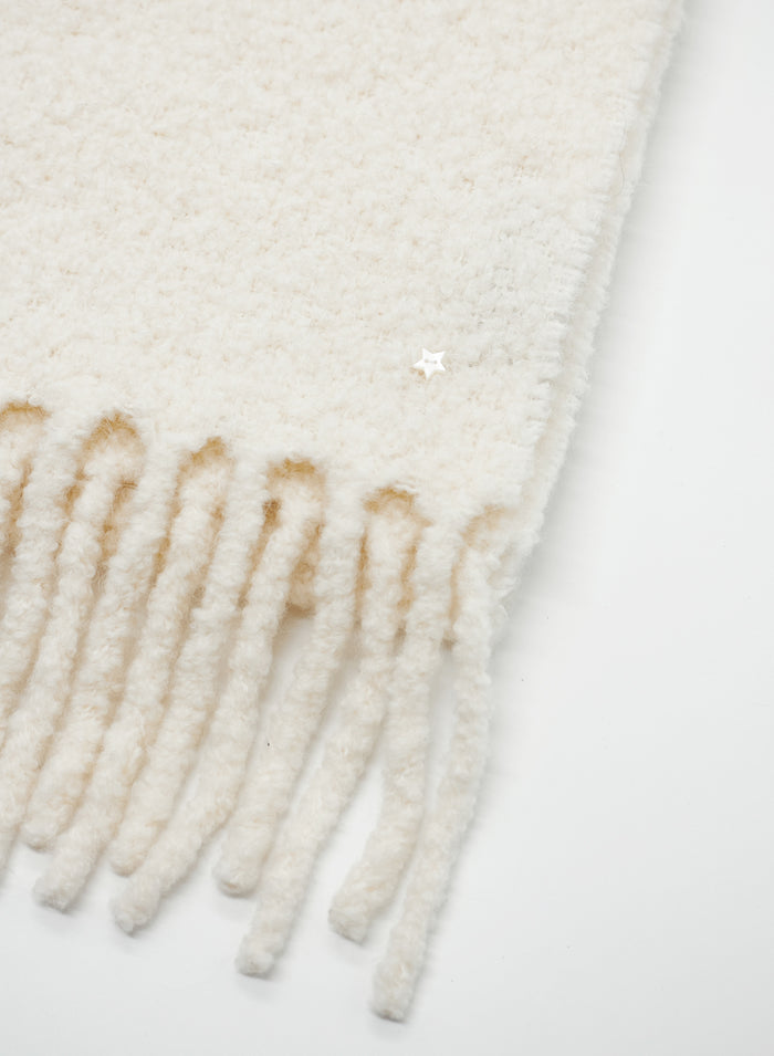 BABY ALPACA AND WOOL SCARF