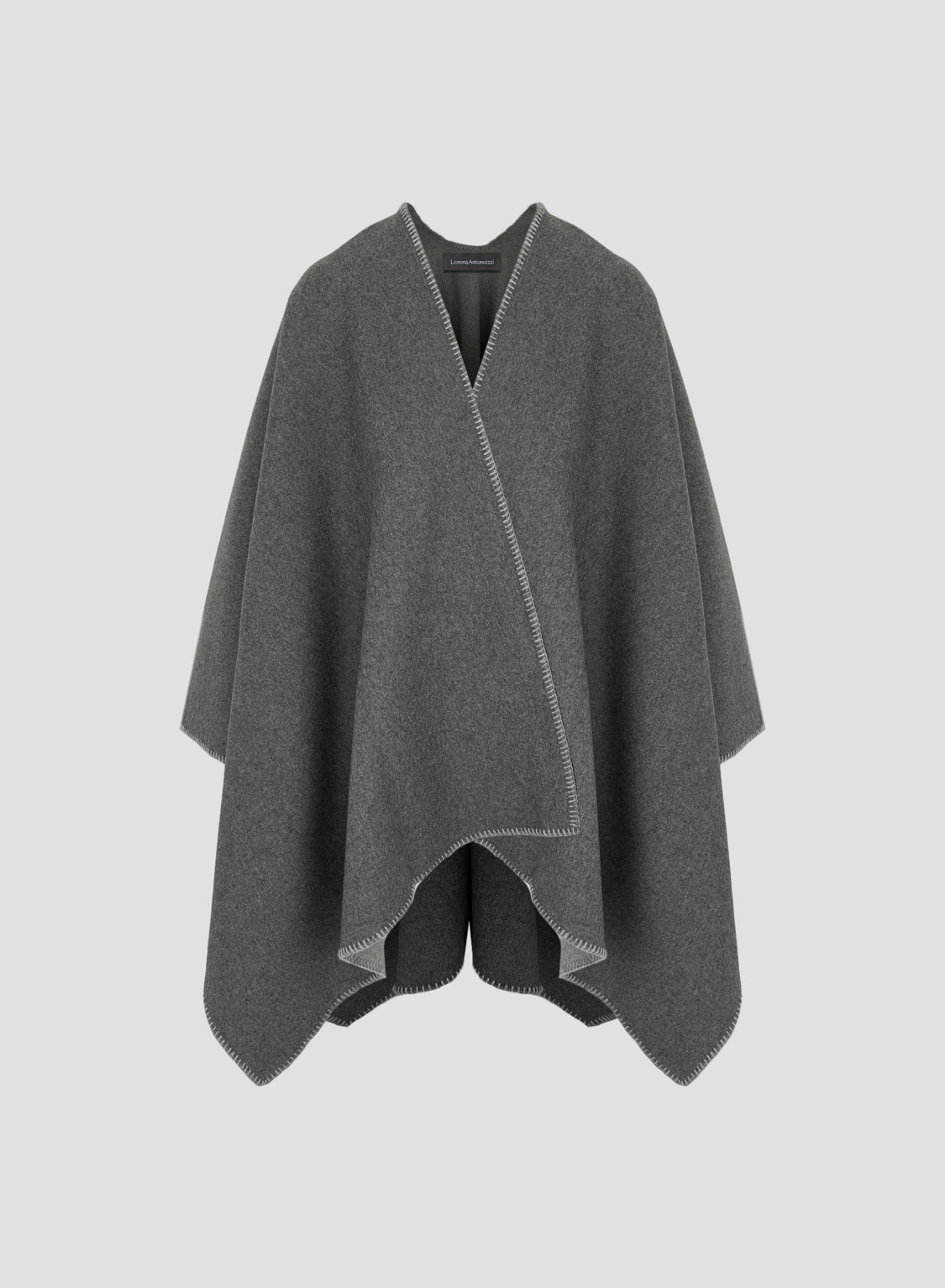 MANTELLA IN LANA, CASHMERE E SETA