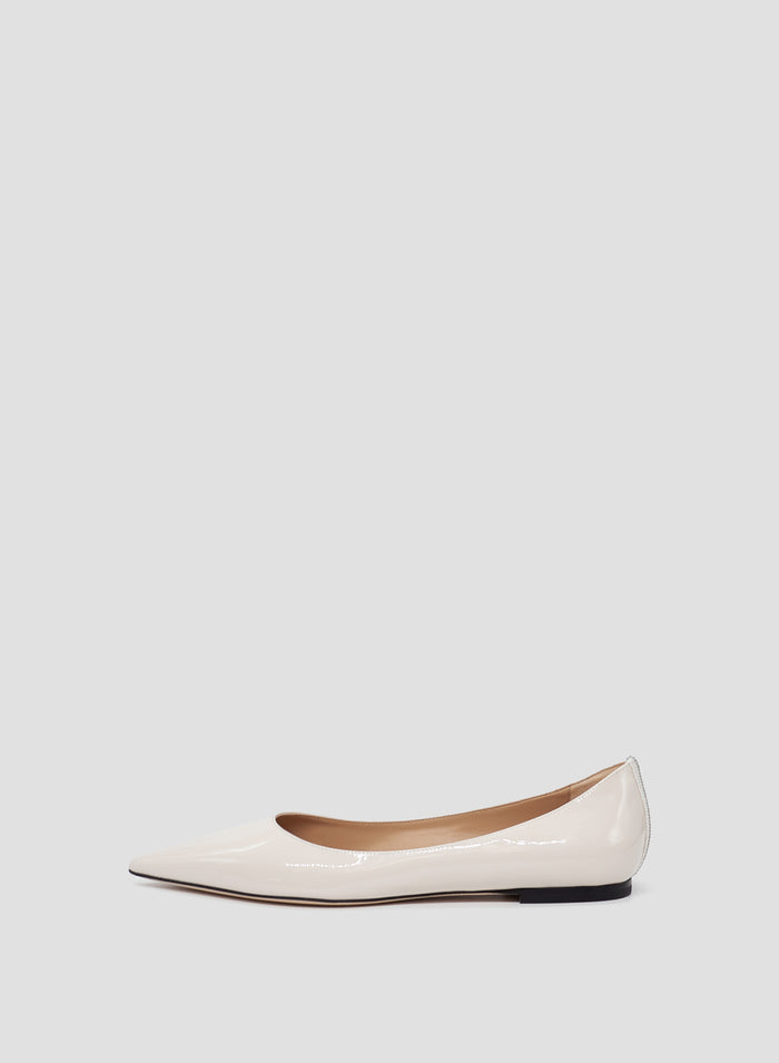 PATENT LEATHER BALLERINAS