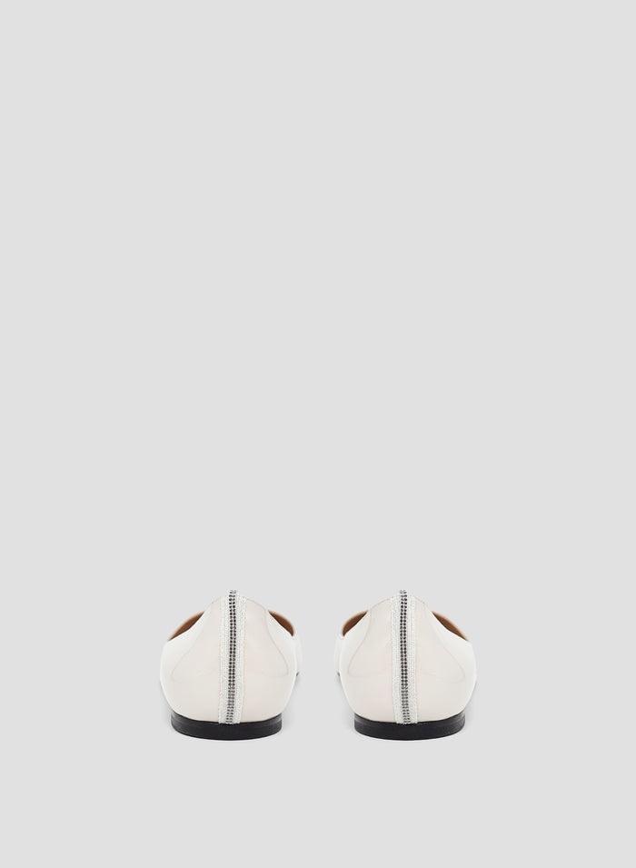 PATENT LEATHER BALLERINAS