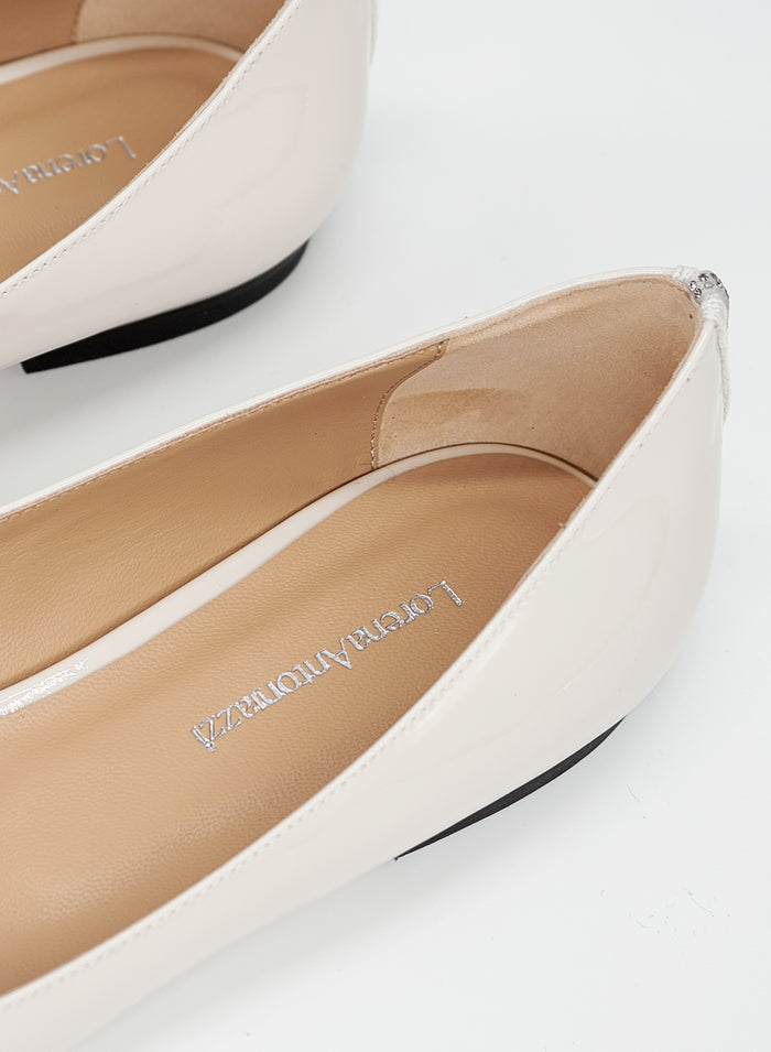 PATENT LEATHER BALLERINAS
